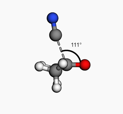 Bürgi-Dunitz Angle Example